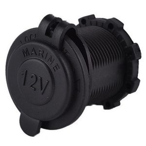 POWERTECH πρίζα αναπτήρα για σκάφη & οχήματα PTL-010, μπλε LED, 12V 3 12V