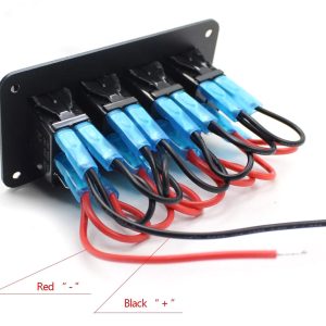 POWERTECH πάνελ σκαφών & οχημάτων PTL-019 με 4x διακόπτες, IP65 3 PTL 019 2