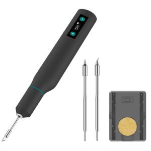 QUICK ασύρματο κολλητήρι TS1 με οθόνη, επαναφορτιζόμενο, 10W, 100~420 °C 4 100~420 °C