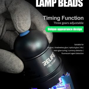 RELIFE UV λάμπα RL-014A για στέγνωμα κόλλας UV, USB, 10W 2 USB