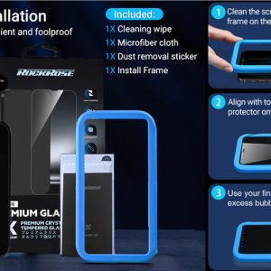 ROCKROSE tempered glass 2.5D Sapphire Full Cover για iPhone 14 Plus 3 RRTGIP14MFR 2