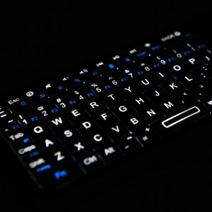 RIITEK ασύρματο mini πληκτρολόγιο K06, backlit, Bluetooth/2.4GHz, μαύρο 4 μαύρο