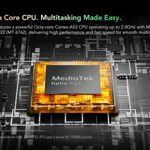 OUKITEL tablet RT3, 8", 4/64GB, 4G, 5150mAh, IP68/IP69K, μαύρο 4 4G