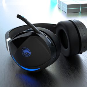 SADES gaming headset Warden I, wireless & wired. multiplatform BT, μαύρο 4 SA 201 3