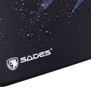 SADES Gaming Mouse Pad Hailstorm, rubber base, 450 x 400mm 3 450 x 400mm
