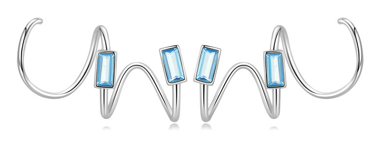 BAMOER σκουλαρίκια καρφωτά SCE1463 με κυβική ζιρκόνια BAMOER σκουλαρίκια καρφωτά SCE1463 με κυβική ζιρκόνια