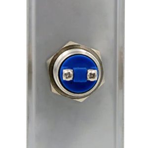 SECUKEY Χωνευτό μπουτόν SCK-CBUTTON1, 3Α, ασημί 2 SCK CBUTTON1 1
