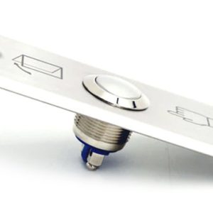 SECUKEY Χωνευτό μπουτόν SCK-CBUTTON1, 3Α, ασημί 3 SCK CBUTTON1 2