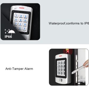 SECUKEY αδιάβροχο πληκτρολόγιο πρόσβασης SCK-K9, 125KHz 3 SCK K9 2