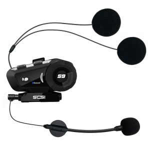 SCSETC ενδοεπικοινωνία μηχανής S-9 με Bluetooth, έως 6 αναβάτες, 500m 4 SCS S9 3