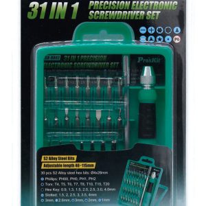 PROSKIT σετ κατσαβίδι ακριβείας SD-9802 με 30 μύτες, με θήκη, 32τμχ 4 SD 9802 3