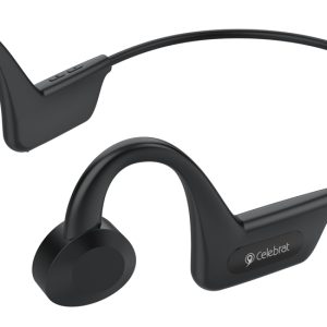 CELEBRAT open earphones SE3, Bluetooth 5.0, 180mAh, Φ16mm, μαύρα 4 Φ16mm