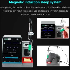 SUGON ψηφιακός σταθμός συγκόλλησης T36 με κολλητήρι, 120W, 200-450 °C 4 SGN T36 3