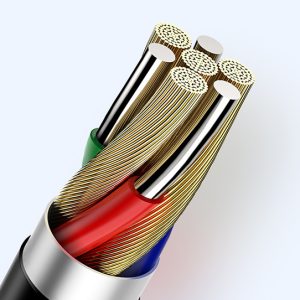 USAMS καλώδιο USB-C σε USB US-SJ366, 10W, 1m, μαύρο 4 μαύρο