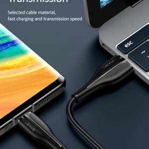 USAMS καλώδιο USB-C σε USB US-SJ372, 10W, 1m, λευκό 3 1m