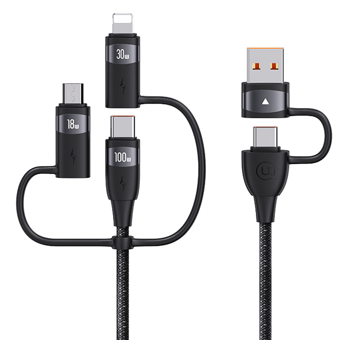 USAMS καλώδιο USB/USB-C σε 3 in 1 US-SJ646 USAMS καλώδιο USB/USB-C σε 3 in 1 US-SJ646