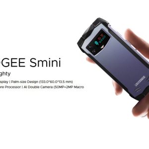 DOOGEE smartphone S Mini, 4.5", 8/256GB, 3000mAh, IP68/IP69K, ασημί 2 4.5"
