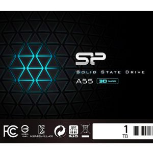 SILICON POWER SSD A55 1TB, 2.5", SATA III, 500-450MB/s, 7mm