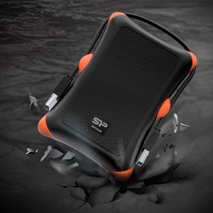 SILICON POWER εξωτερικός HDD Armor A30, 2TB, USB 3.2, μαύρος 2 SP020TBPHDA30S3K 1