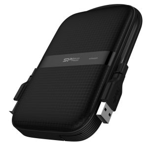SILICON POWER εξωτερικός HDD Armor A60, 4TB, USB 3.2, μαύρος 4 μαύρος