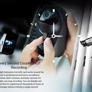 SILICON POWER κάρτα μνήμης microSDHC High Endurance, 64GB, Class 10 UHS-I U3 A1 V30 2 64GB