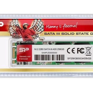 SILICON POWER SSD A55, 256GB, M.2 2280, SATA III, 560-530MB/s 4 SP256GBSS3A55M28 3