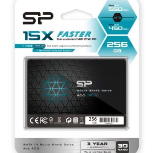 SILICON POWER SSD A55 256GB, 2.5", SATA III, 460-450MB/s, 7mm 3 SP256GBSS3A55S25 2