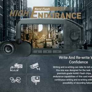 SILICON POWER κάρτα μνήμης microSDHC High Endurance, 256GB, Class 10 UHS-I U3 A1 V30 4 SP256GBSTXDV3V1HSP 3