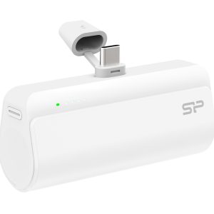 SILICON POWER power bank QD50, USB-C, 5000mAh, 20W PD, λευκό 1 SILICON POWER power bank QD50