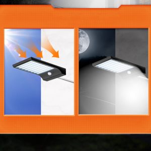 SUPFIRE LED ηλιακός προβολέας FF1-B με αισθητήρα κίνησης, 1800mAh, 7W 4 SPFR FF8 B 3