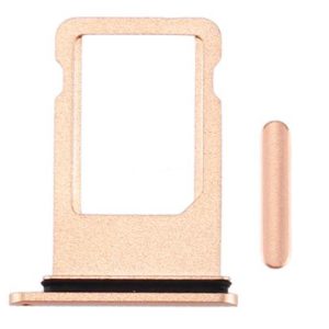 Υποδοχή κάρτας SIM και Side Button για iPhone 8, χρυσό