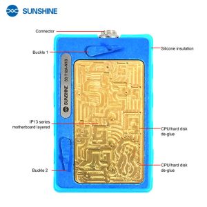 SUNSHINE βάση motherboard SS-T12A-N13 για iPhone 13 series, θερμαινόμενη 4 SS T12A N13 3