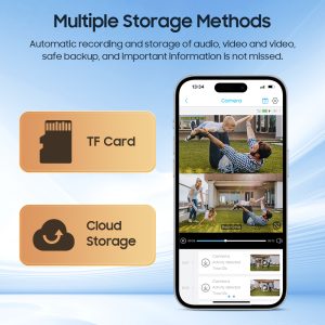 SECTEC smart ηλιακή κάμερα ST-5986M, 3MP dual lens, 20x zoom, WiFi, SD, PTZ 4 WiFi