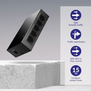 STRONG switch SW5000M, 5x Gigabit θύρες, 1000Mbps 4 SW5000M 3