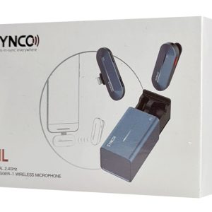 SYNCO ασύρματο μικρόφωνο P1L με θήκη φόρτισης, Lightning, 2.4GHz, γκρι 4 γκρι