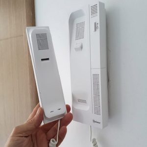 GOLMAR θυροτηλέφωνο T-510R, universal, λευκό 2 universal