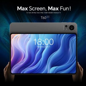 TECLAST tablet T60, 12" HD, 8/256GB, Android 13, 4G, 8000mAh, γκρι 2 12" HD