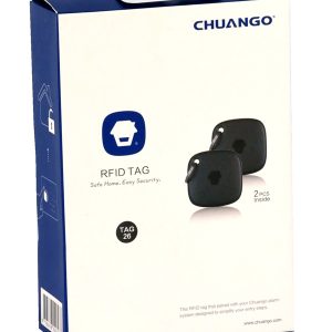 CHUANGO RFID Tag TAG-26, μαύρο, 2τμχ 2 μαύρο
