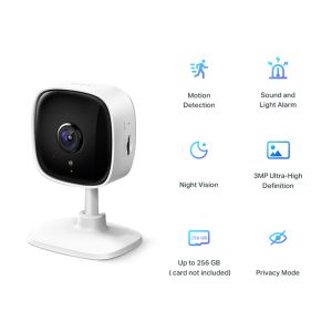 TP-LINK smart κάμερα Tapo C110, 2K, motion detection, Wi-Fi, Ver. 2.0 4 Wi-Fi