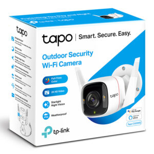 TP-LINK smart camera Tapo-C320WS, 2K QHD, outdoor, two-way audio, V. 1.0 3 outdoor