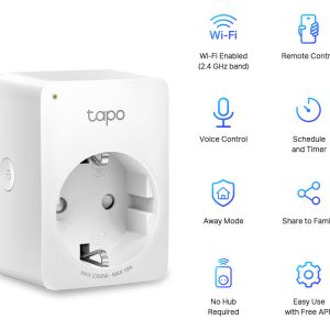 TP-LINK smart αντάπτορας ρεύματος TAPO-P100, Wi-Fi, bluetooth, Ver. 1.0 3 bluetooth