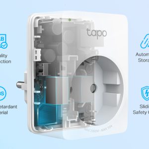 TP-LINK smart αντάπτορας ρεύματος TAPO-P100, Wi-Fi, bluetooth, Ver. 1.0 2 Wi-Fi