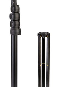 FOTOPRO τρίποδο φωτογράφισης TL-960, πτυσσόμενο έως 156cm, έως 2kg, μαύρο 4 μαύρο