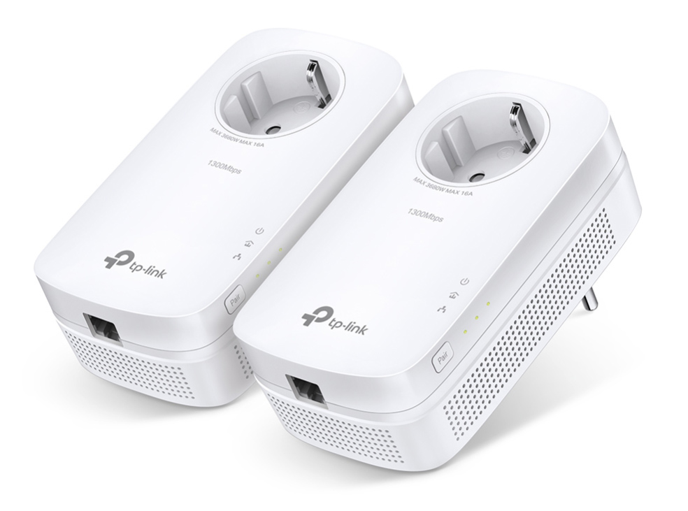 TP-LINK Passthrough Powerline Starter Kit TL-PA8010P TP-LINK Passthrough Powerline Starter Kit TL-PA8010P