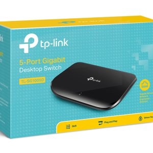 TP-LINK Gigabit Desktop Switch TL-SG1005D 5 Θυρών, Ver. 2.0 4 TL SG1005D 3