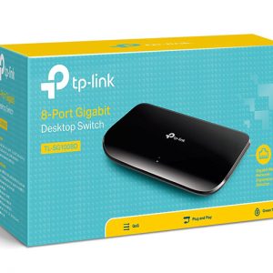 TP-LINK Desktop Switch TL-SG1008D, 8-port 10/100/1000Mbps, Ver. 12.0 3 TL SG1008D 2