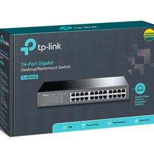 TP-LINK Desktop/Rackmount Switch TL-SG1024D 24 Θυρών, Ver. 9.0 3 TL SG1024D 2