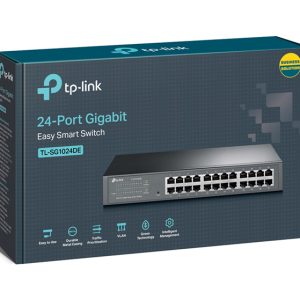 TP-LINK Easy Smart Switch TL-SG1024DE, 24-port 10/100/1000Mbps, Ver 4.20 3 Ver 4.20