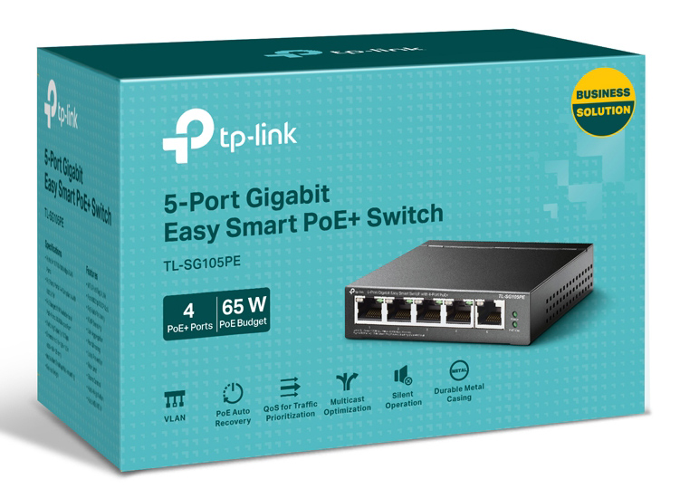 4-Port PoE+ 4-Port PoE+