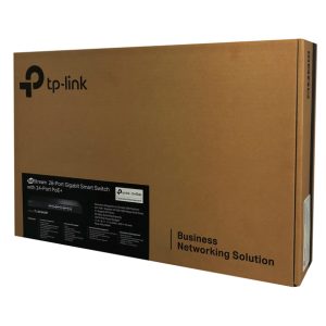 TP-LINK JetStream smart switch TL-SG2428P, 24-Port PoE+, 4x SFP, Ver 4.0 3 4x SFP